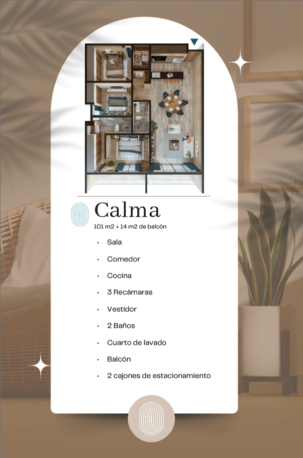 DEPARTAMENTO 3 HABT. CON VISTA A PARQUE METROPOLITANO